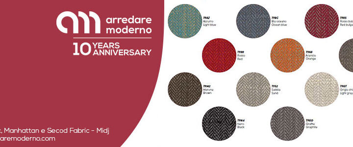 Hot Fabric, Manhattan e Secod Fabric - Midj