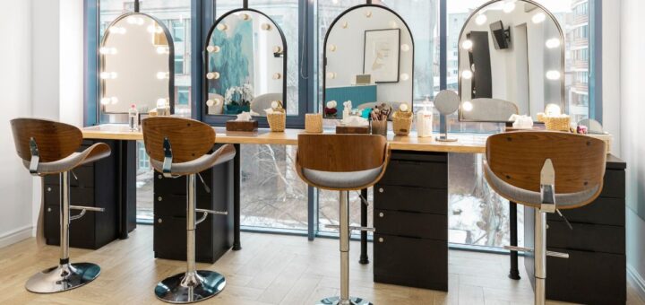 Furnishing a hair salon in a modern style: ideas and tips