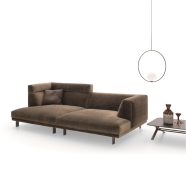 Blake High Ditre Italia 2 und 3 lineare Sitze Sofa