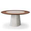 Rado Ker-Wood Round Cattelan Italia Tisch