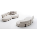 Ethìa Désirée 2 und 3 lineare Sitze Sofa