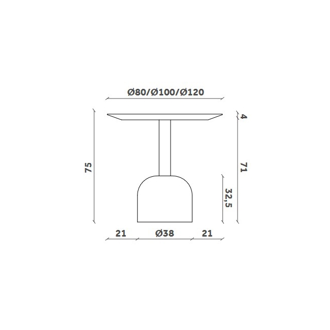 Illo Miniforms Fester Tisch