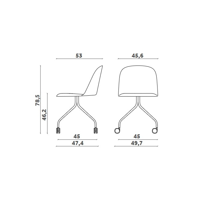 Mariolina Office Miniforms Stuhl