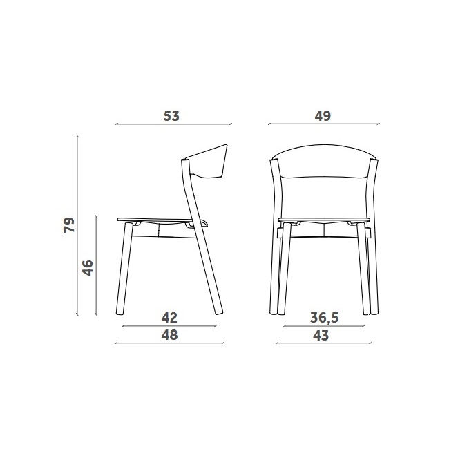 Tube Miniforms Stuhl