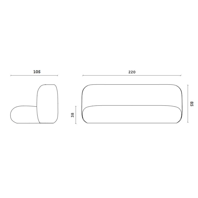 Botera Miniforms Sofa