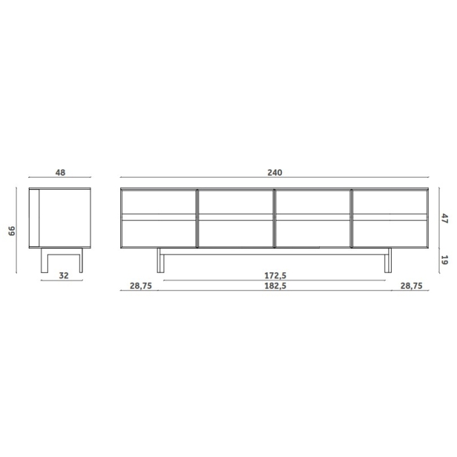 Ramblas Miniforms Sideboard