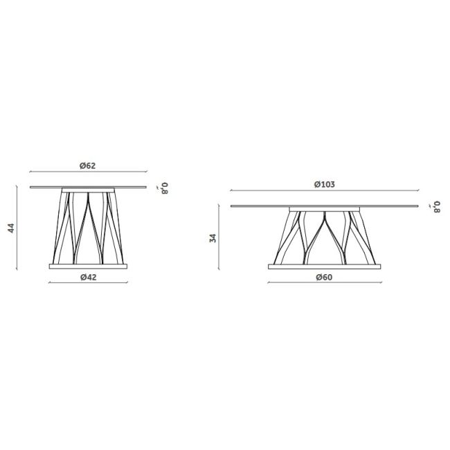 Acco Miniforms Couchtisch