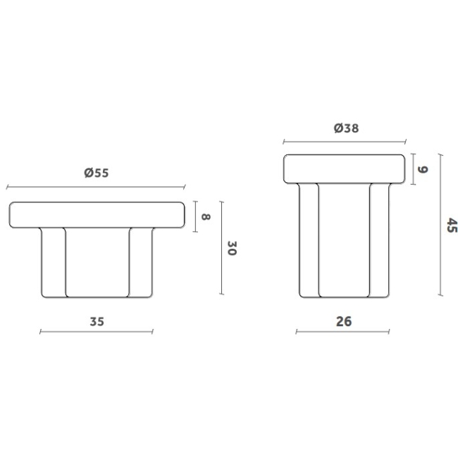 Soda Miniforms Couchtisch