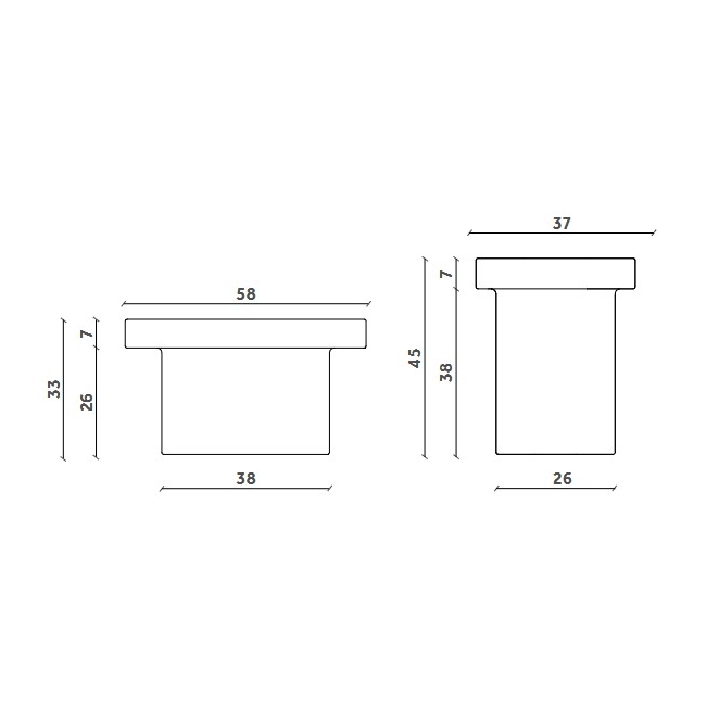 Superpop Miniforms Couchtisch