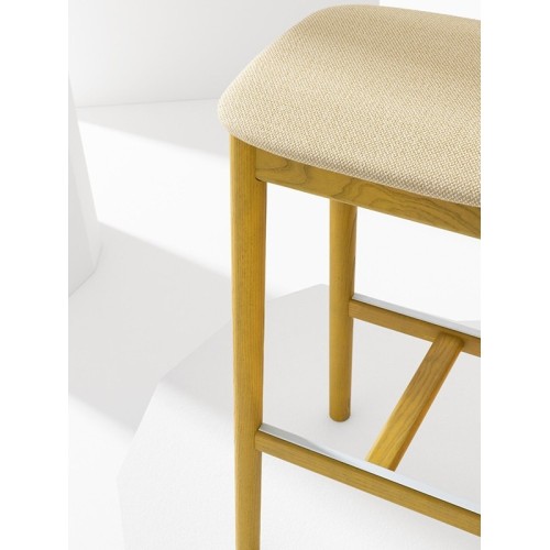 White Billiani moderner Hocker