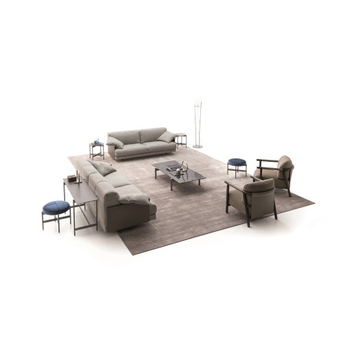 Althon High Ditre Italia 2 und 3 lineare Sitze Sofa