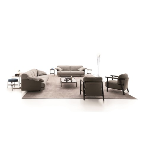 Althon High Ditre Italia 2 und 3 lineare Sitze Sofa