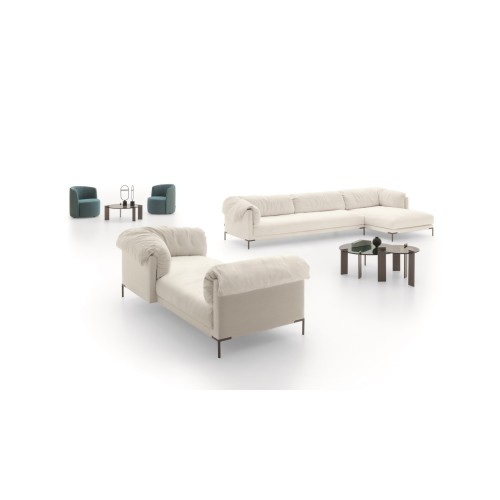 Drop Ditre Italia 2 und 3 lineare Sitze Sofa