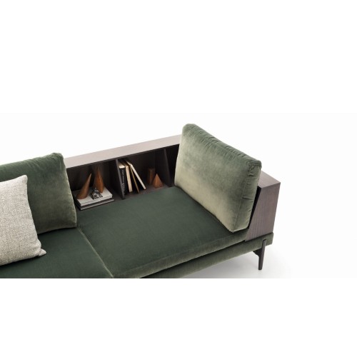 Kim High Ditre Italia 2 und 3 lineare Sitze Sofa