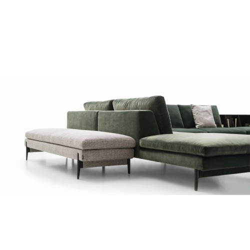 Kim High Ditre Italia 2 und 3 lineare Sitze Sofa