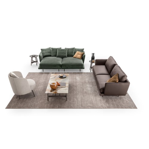 Royal Soft Ditre Italia 2 und 3 lineare Sitze Sofa