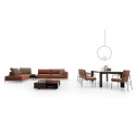 Union Soft Ditre Italia 2 und 3 lineare Sitze Sofa