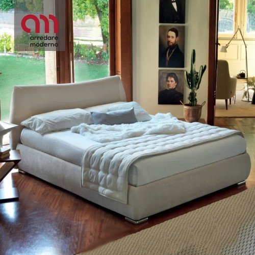 Corinne Ergogreen Queensize-Bett aus leder