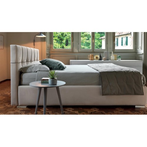 Malika Ergogreen modernes Doppelbett