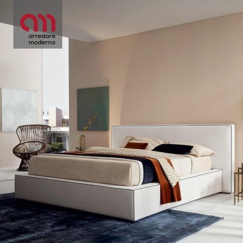 Queensize-Bett Bowie Color von Felis: Komfort und Stil - Arredare Moderno