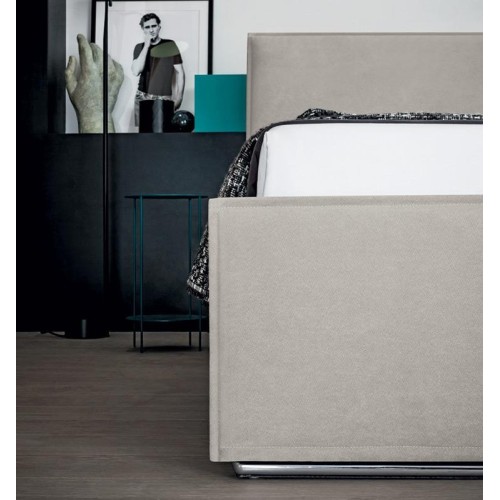 Queensize-Bett Murphy gepolstert - Modern einrichten