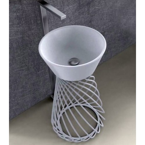 Wire Hidra Ceramica Raffiniertes washbecken