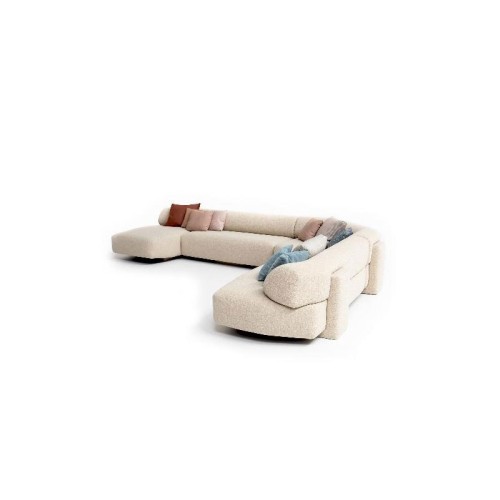 Gogan Moroso Ecksofa mit Chaiselongue