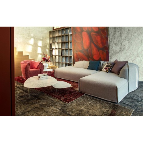 M.a.s.s.a.s. Moroso Ecksofa mit Chaiselongue