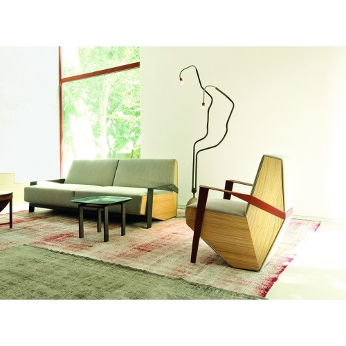 Silver Lake Moroso moderner holzseiten Sessel