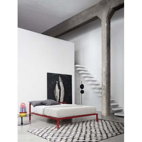 Aluminium Bed MDF Italia Bett