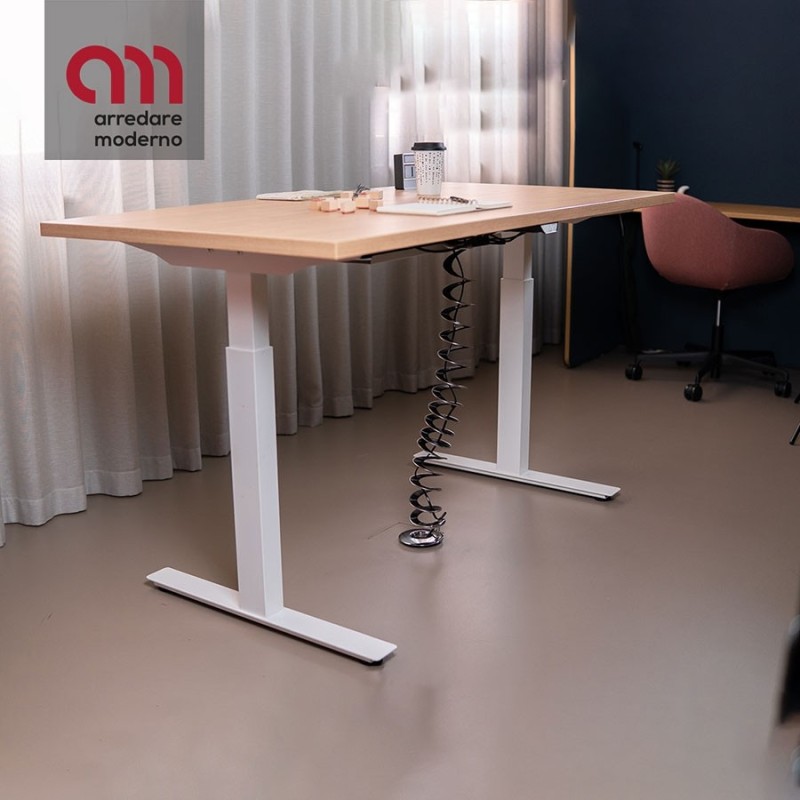 Sit To Stand  Martex rechteckiger Schreibtisch