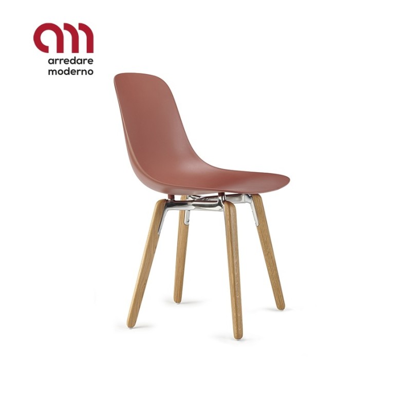 Pure Loop Mono wooden legs Infiniti Design Stuhl