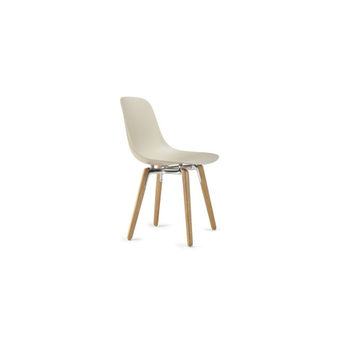 Pure Loop Mono wooden legs Infiniti Design Stuhl