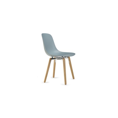 Pure Loop Mono wooden legs Infiniti Design Stuhl