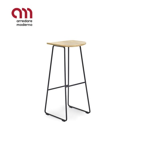 Klejn bar stool wood Infiniti Design Hocker