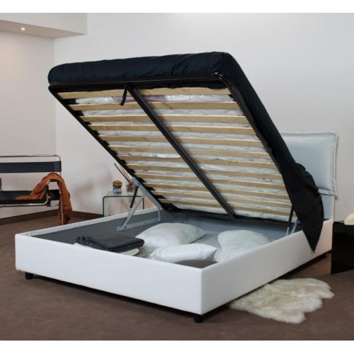 Ityhome Adele Doppelbett mit Container - Arredare Moderno