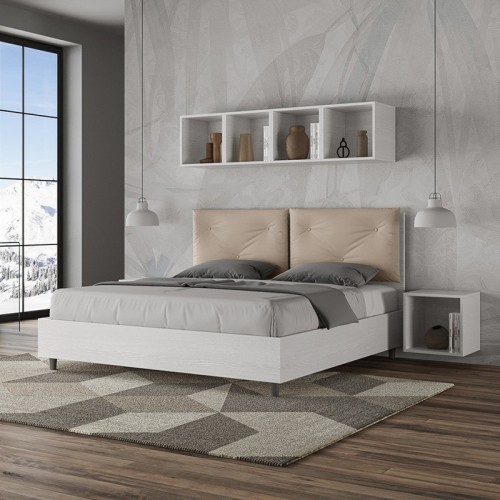 Ityhome Egos Doppelbett Appia Kissen - Arredare Moderno