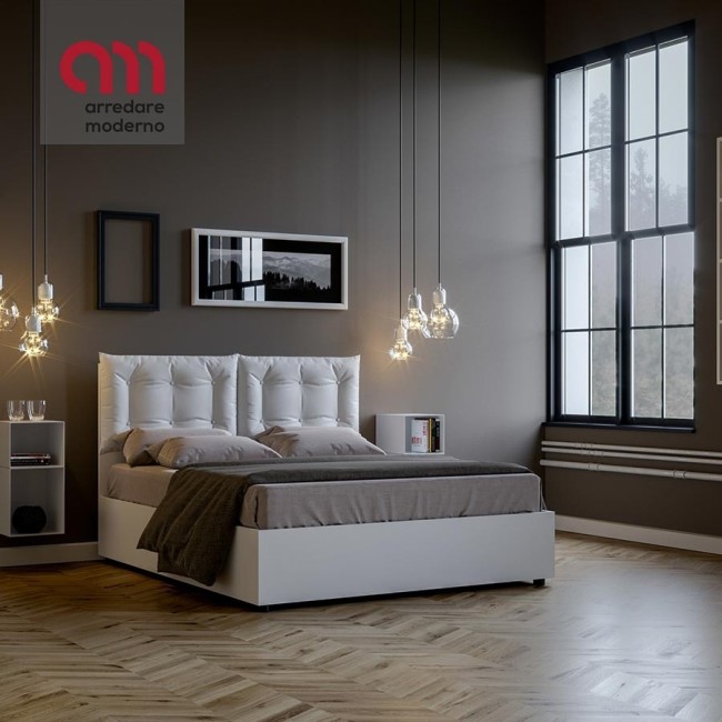 Ityhome Egos Doppelbett Annalisa Kissen - Arredare Moderno