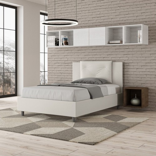 Ityhome Appia Queensize-Bett mit Container - Arredare Moderno