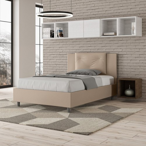 Ityhome Appia Queensize-Bett mit Container - Arredare Moderno