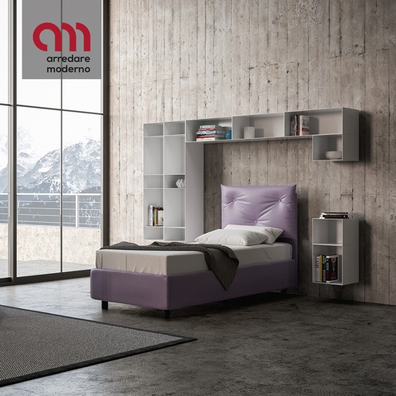 Queensize-Bett Ityhome Appia Container - Arredare Moderno