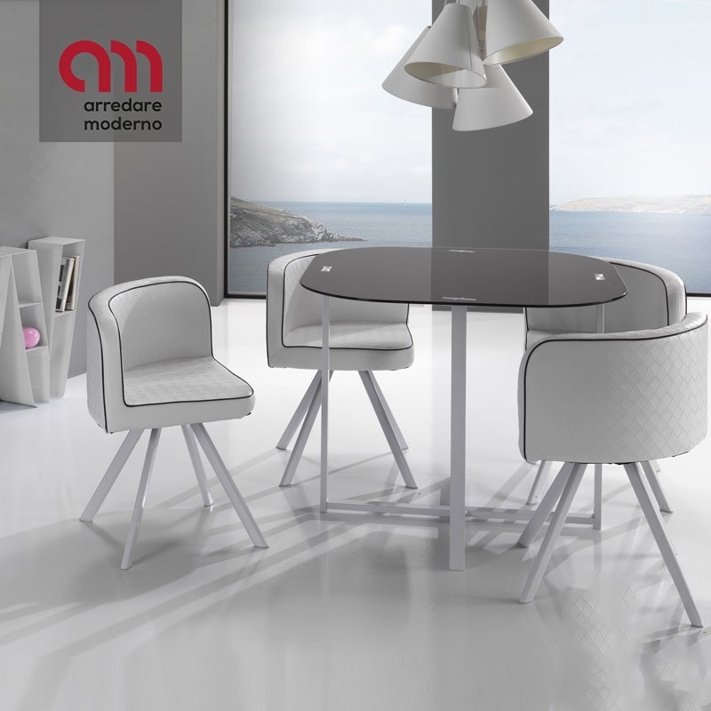 New Tomasucci Set table + 4 chaises