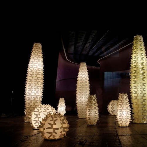 Cactus Gold Slamp Stehlampe