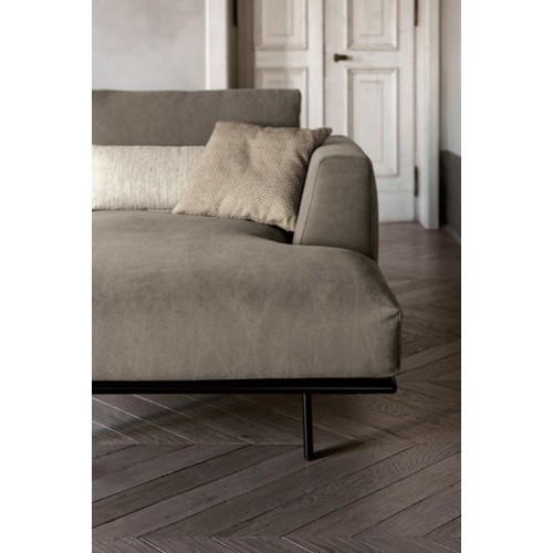 Dakota Bontempi Casa eckiges Sofa mit Chaiselongue