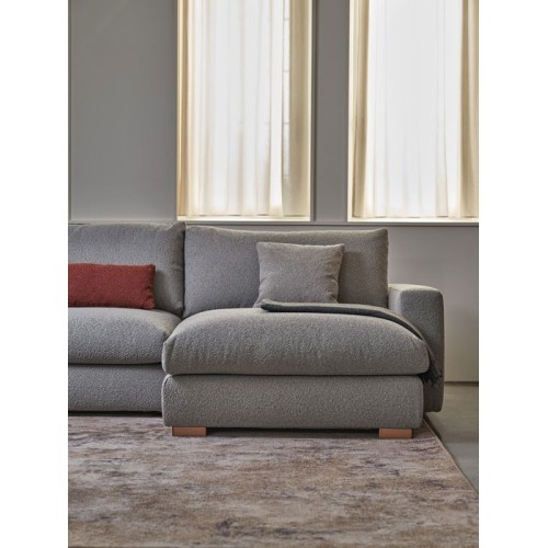 Sunset Bontempi Casa eckiges Sofa mit Chaiselongue