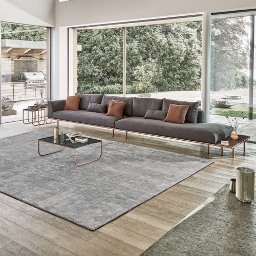 Dakota Bontempi Casa Sofa mit 3 lineare Sitzen