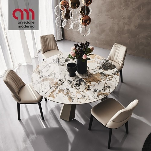 Eliot Keramik Round Cattelan Italia Tisch