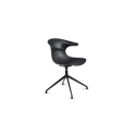Stuhl Loop Mono 4-Sterne-Aluminiumfuß Infiniti Design