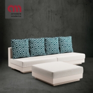 One slim Serralunga Sofa