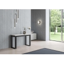 Tecno double Itamoby Tisch mit Anthrazitrahmen